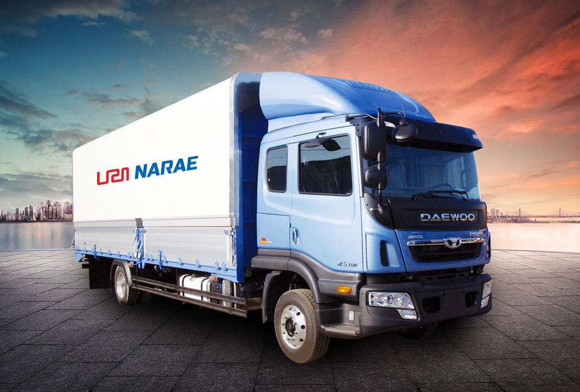 Korean Wing Body Truck - Narae Special Vehicle Truck