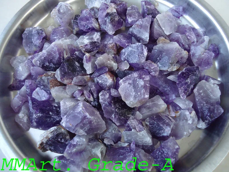value added high quality amethyst stone pebbles and gravels for decoration and healing process