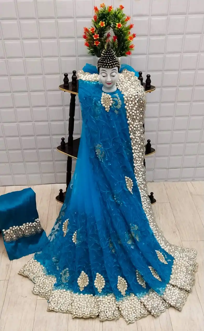 chiffon sarees surat with blouse Georgette south Indian wedding bridal wear maroon daily formal jacquard saree ready made sari