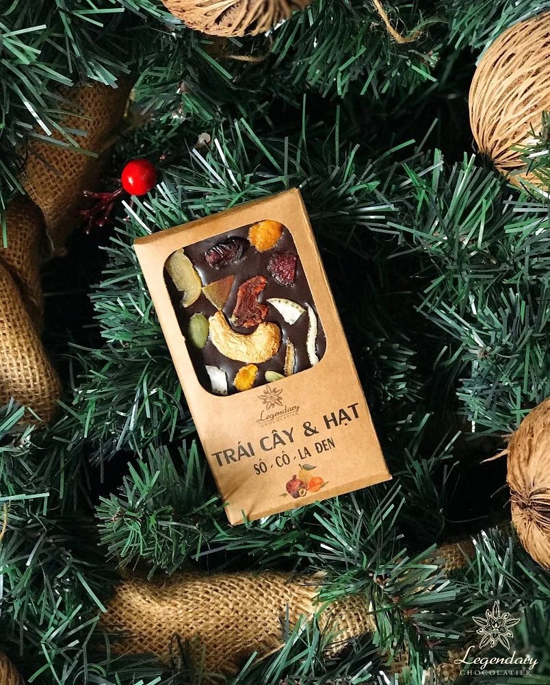  Легендарный шоколад с высоким содержанием шоколада Вьетнам молочный фрукты и орехи шоколадный мятный вкус сделано в вьетнаме