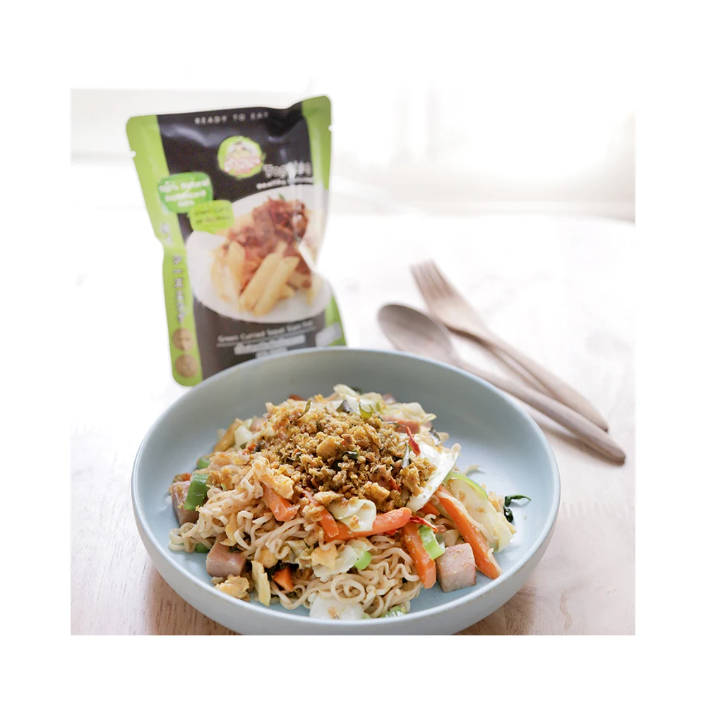 Healthy Fish Bits with Green Curry Best as a topping for rice, salad, sandwich, noodle or spaghetti