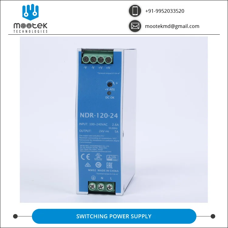 
Industrial DIN Rail Mount Switching Power Supply 