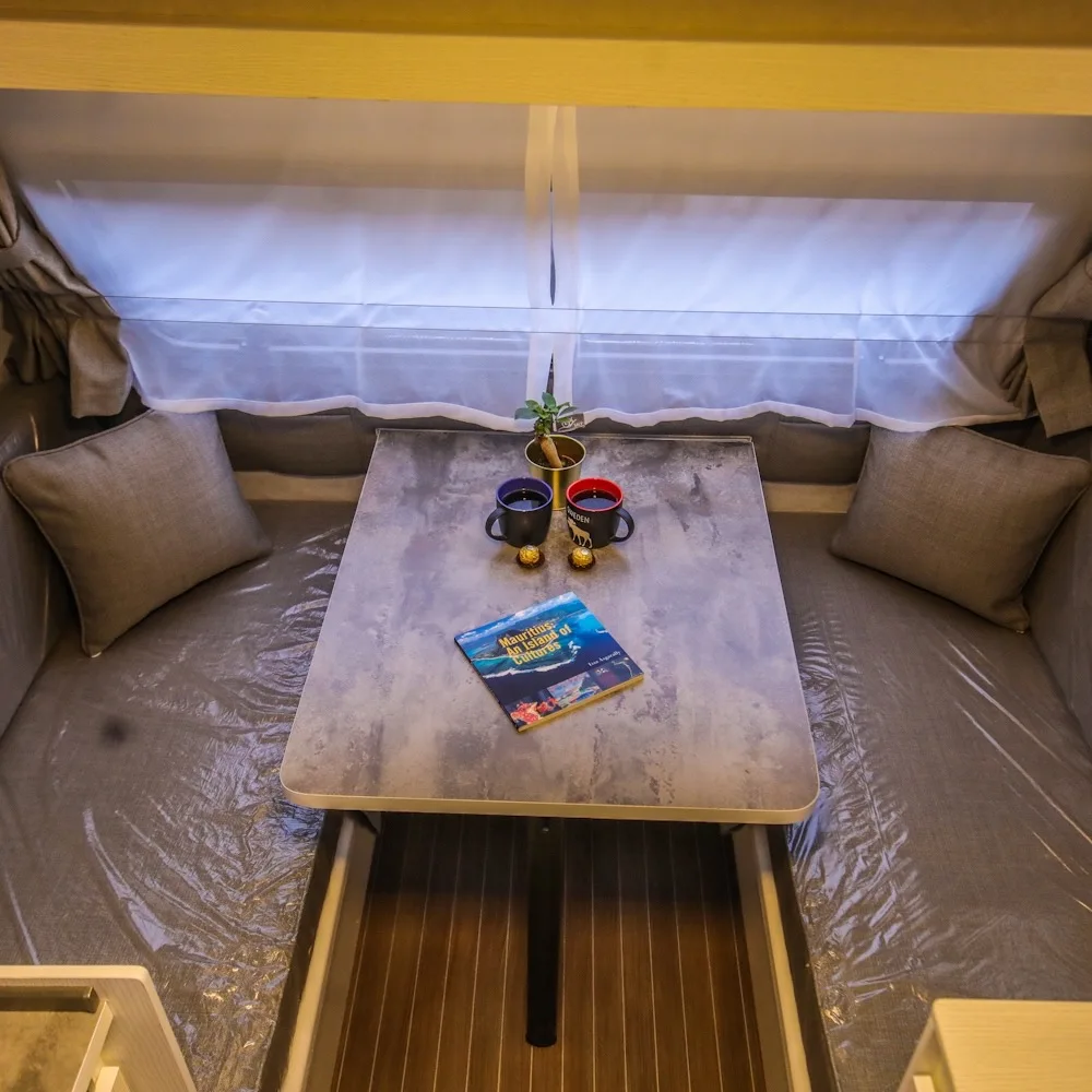 Высококачественный мини-Караван для 2 человек-SALY CARABINATA-мини-трейлер путешествий-2025 модель полная Ванна и кухня