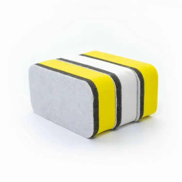 Car care coating applicator custom logo nano ceramic coating applicator with microfiber cloth