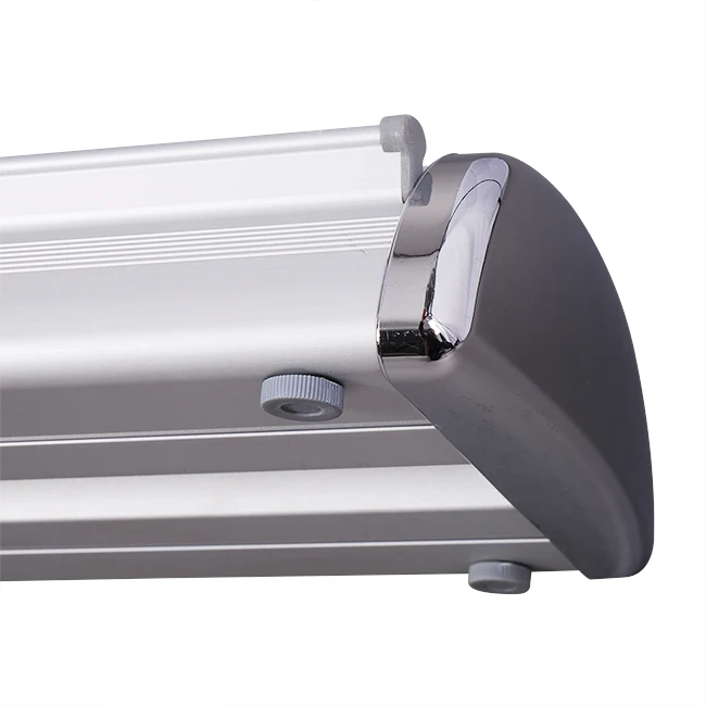 Luxury Custom Aluminium Retractable Double-sided Roll Up Banner Base Advertising Duplex Banner Stand 85x200