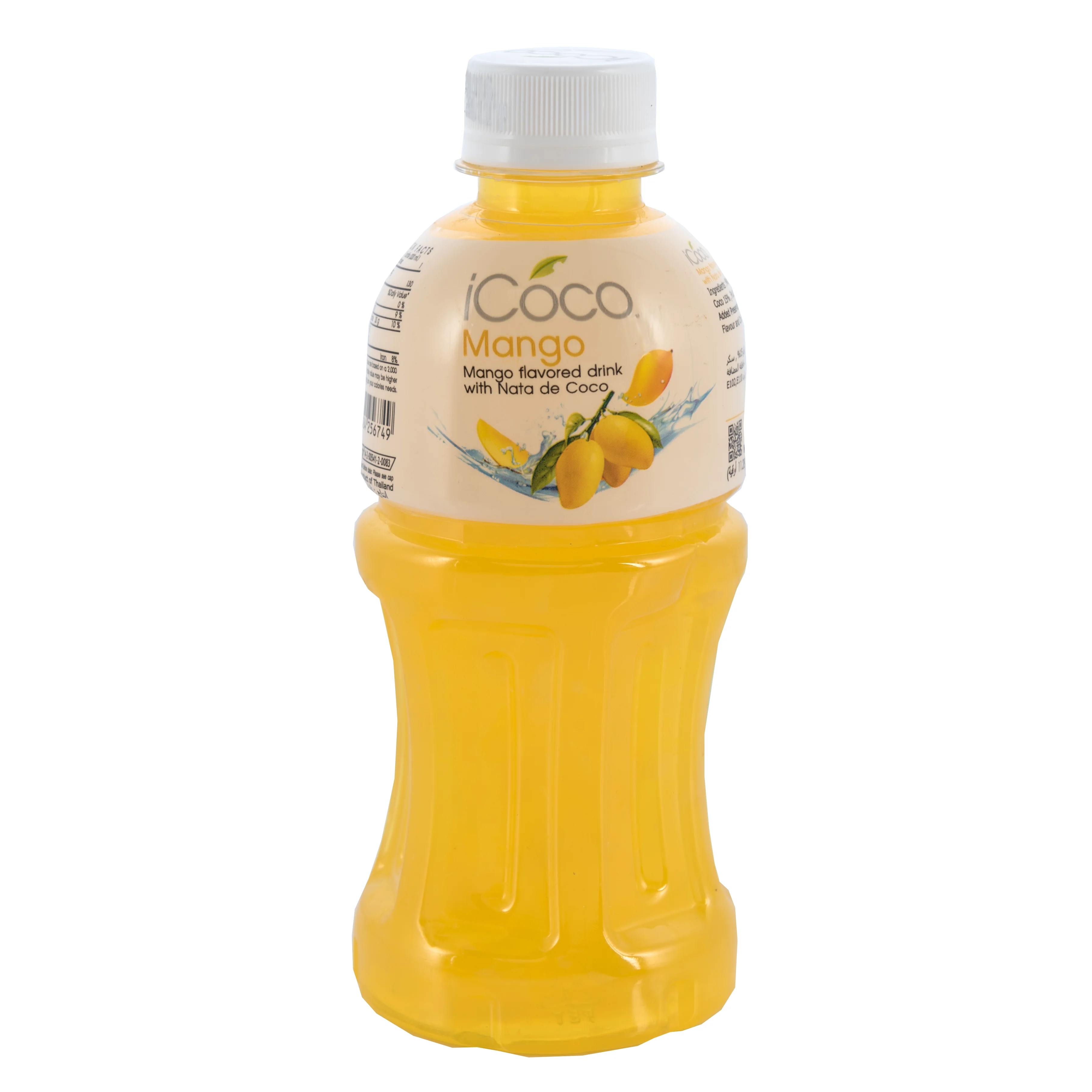Лучший напиток, сертификат HACCP, 25% фруктовый сок с ароматом манго Nata De Coco, бренд iCoco, экспорт из Таиланда