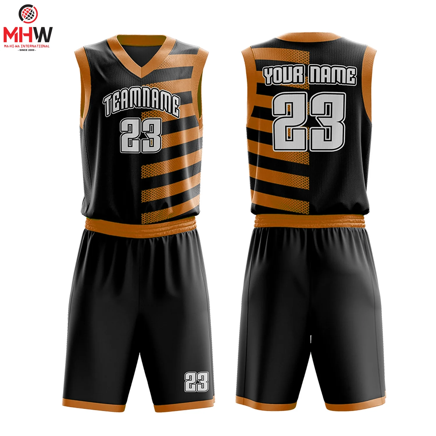  Дизайн баскетбольной униформы с полосатым рисунком индивидуальный именной номер для команды
