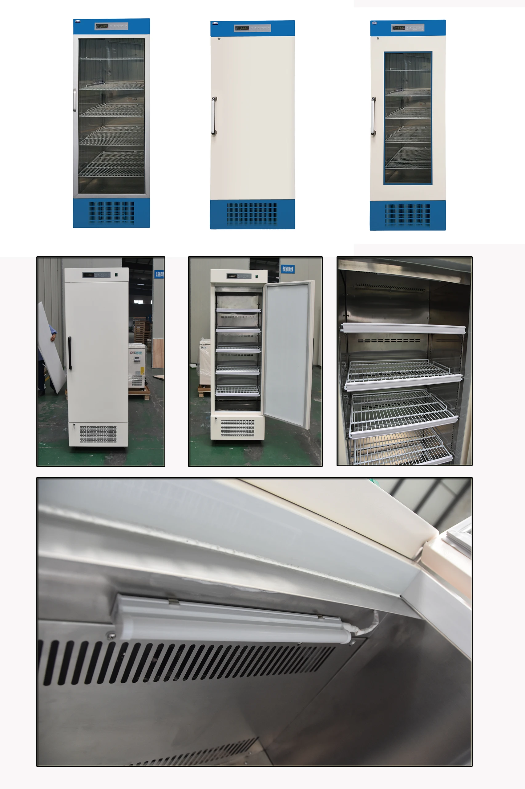 2-8 degree Ultra deep refrigerators  Pharmacy Hospital Medical Refrigerator vaccine storage Ultra deep refrigerator