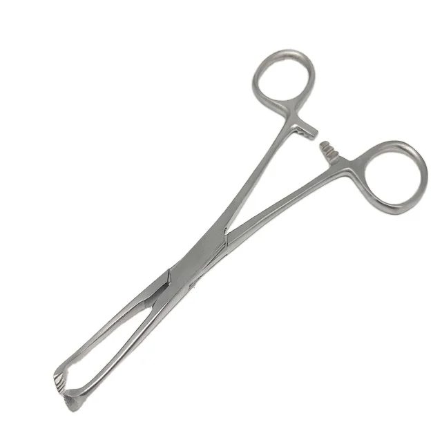 Best Quality Intestines And Stomach Allis Tissue Forceps 16cm Surgical Instruments Allis Clamp 4:5 Teeth