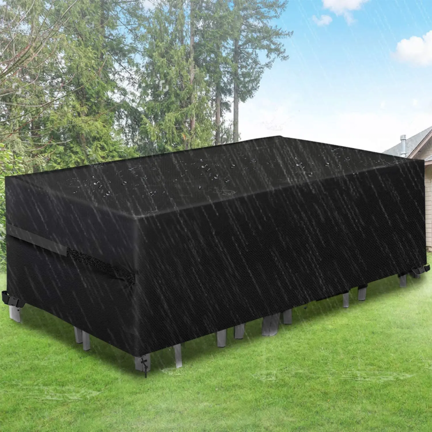 
Premium Quality Patio Furniture Cover Waterproof Anti UV Outdoor/indoor Furniture protector Garden use 