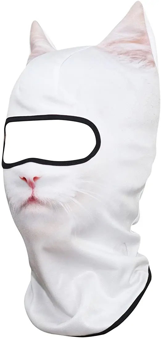 In Stock Ninja Black Head Wholesale Breathable Balaclava