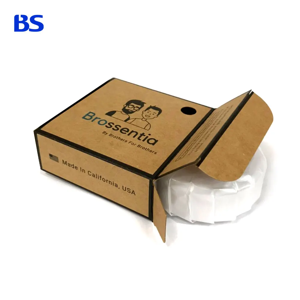 
Essence Oil Nourishing Moisture Enzyme Hand sanitizer Soap Paper Packaging Box with Soft Touch Lamination 