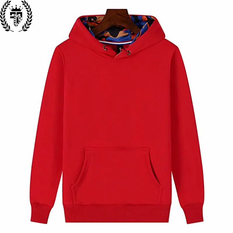 Wholesale Wool Pullover Men Hoodies Sweatshirt Terry hooded Sweatshirt