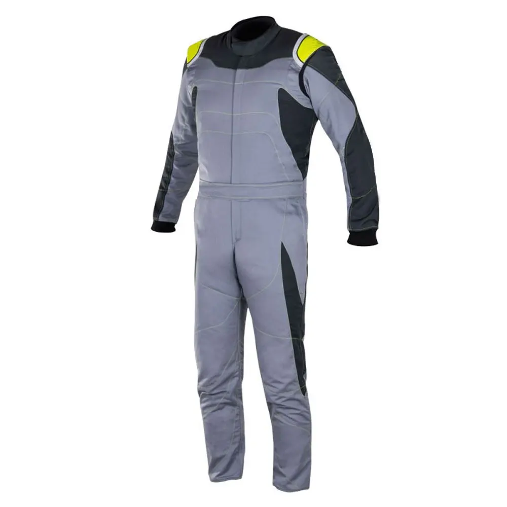 Easy Wear comfortable go kart racing suit Car Racing Suit Black Color Breathable Racing Suit
