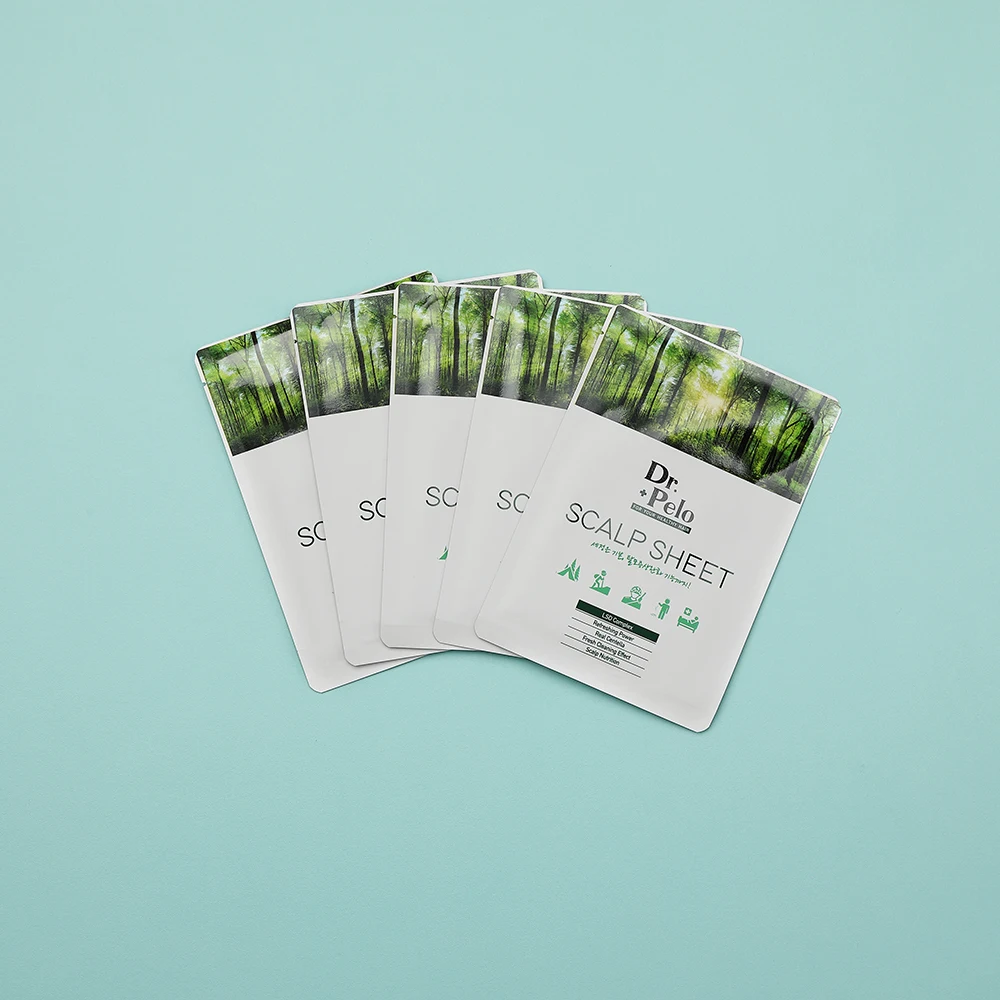 OEM Private Lable Natural organic Hair Growth Scalp Tonic sheet best Anti Hair loss wipes for oily scalp made in South Korea