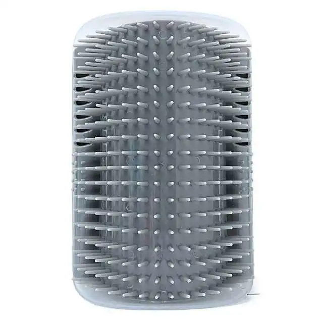 Corner Cat Brush Pet Comb Play Toy Plastic Scratch Bristles Arch Massager Self Grooming Scratcher Cats Toys