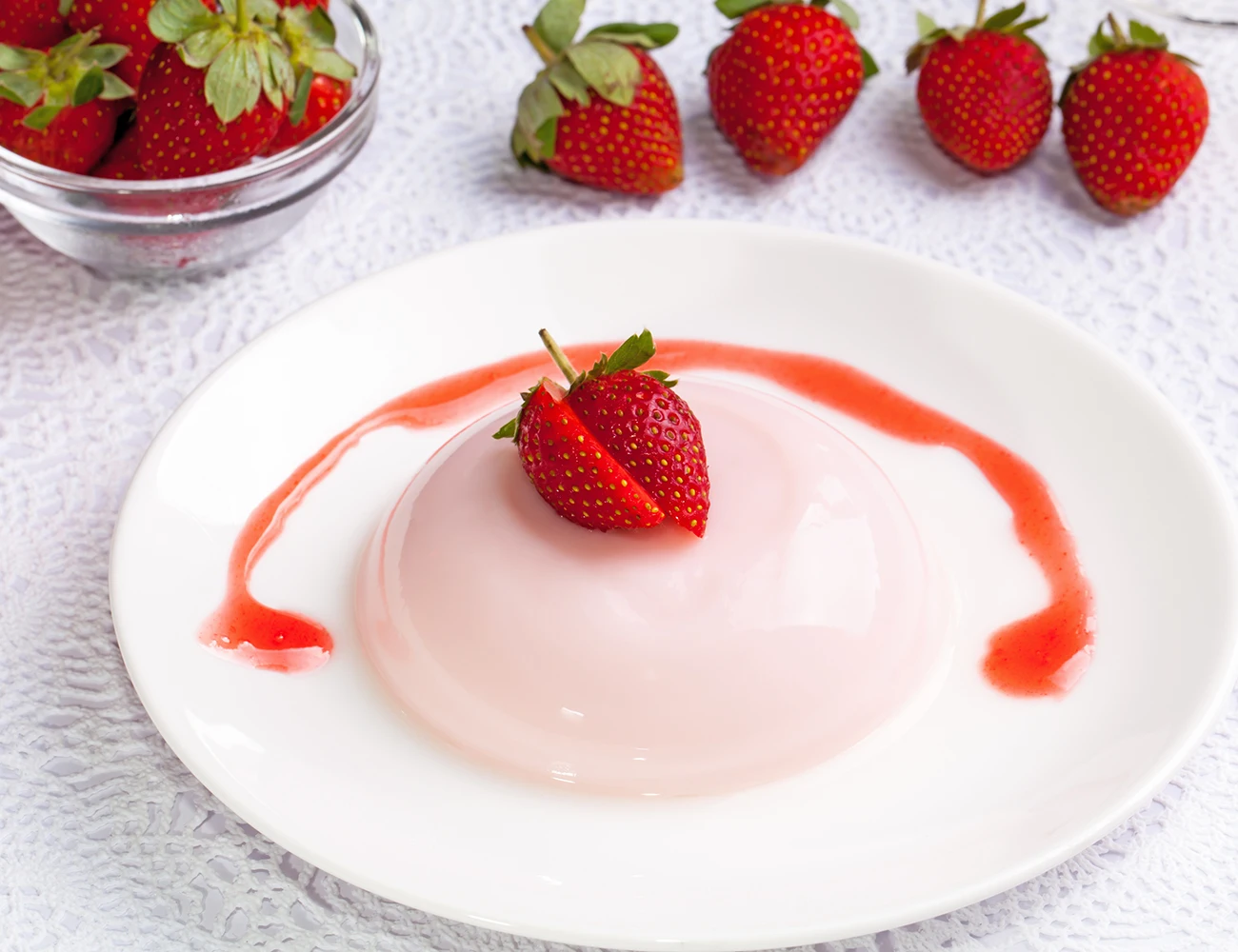 B2B Strawberry Flavor Jelly Powder fruit shaped jelly candy for cooking 25kg packing [Made in Vietnam]