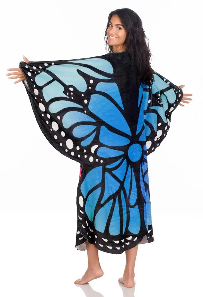 
KANGURU BUTTERFLY WEARABLE FLEECE BLANKET 