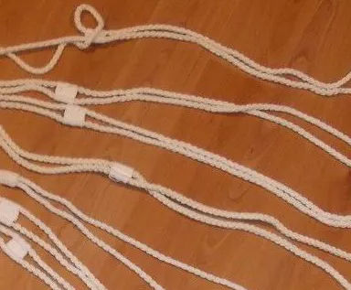 Шнуры из вискозы с бахромой