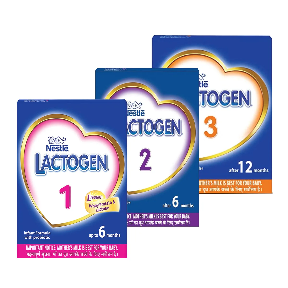 Молочный порошок Lactogen для младенцев