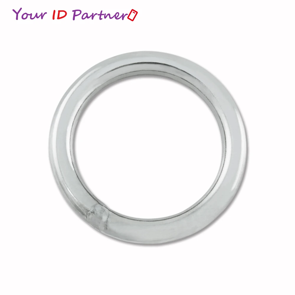 Circle Type Inner Size 28.9mm 304 316 Closed Round Shape Metal Rings Bag Parts Welding Seamless Stainless Steel O Ring