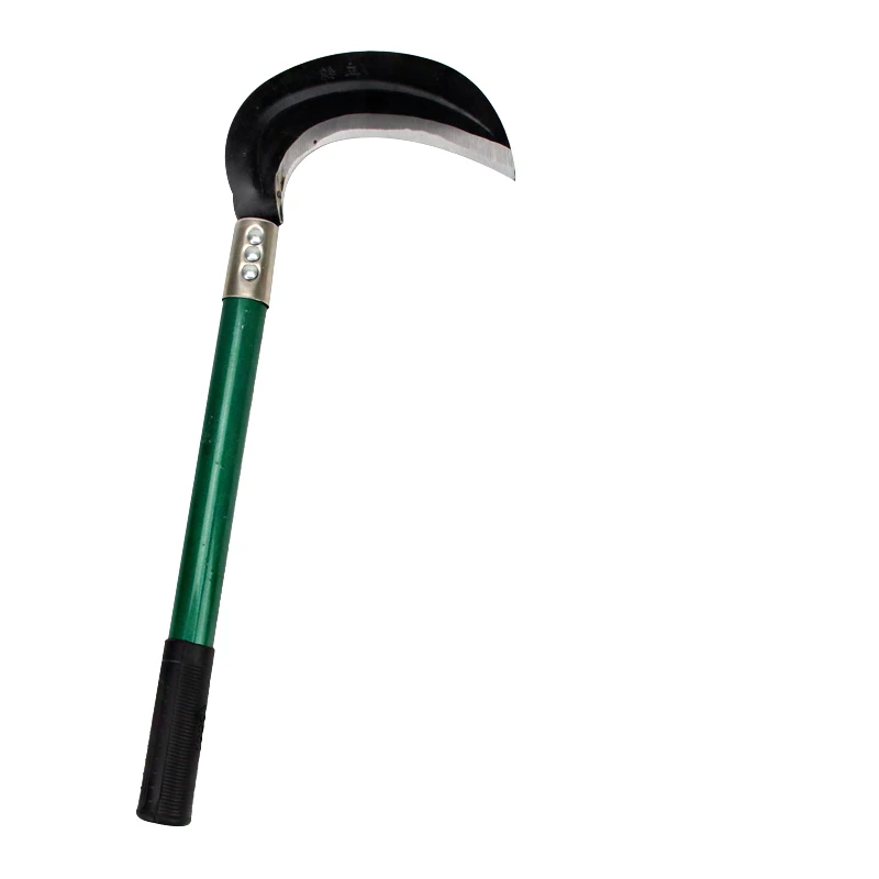 
Light Weight Gardening Grass Sickle knife Manganese Steel Sharp Long Handle Hand Sickle Garden Tool  (62018749019)