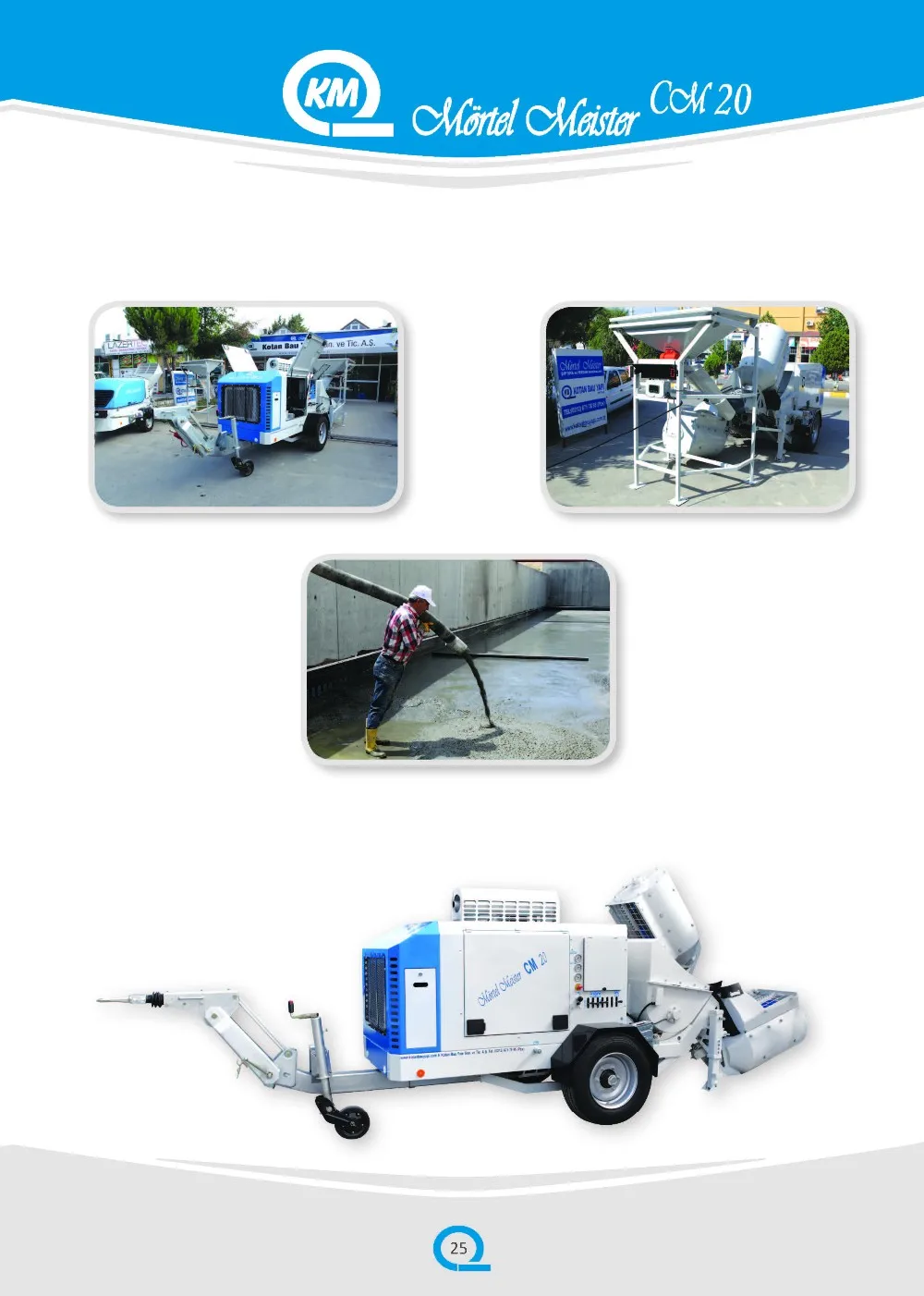 
Mini Mobile Concrete Batching & Pumping Unit 