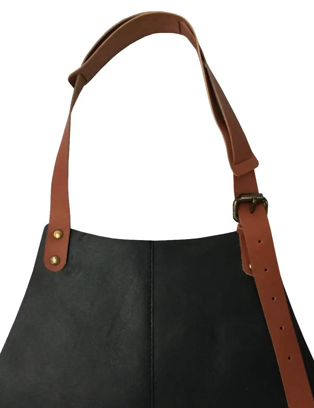 Custom Logo Waterproof Hair Dresser Gardening Suede Leather Tool Apron Genuine Leather Carpenter Apron Grilling Apron