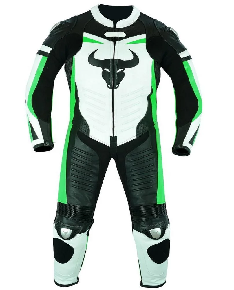 New Motorbike Cow Hide Leather Suit for Riders Motorcycle Racing Suit