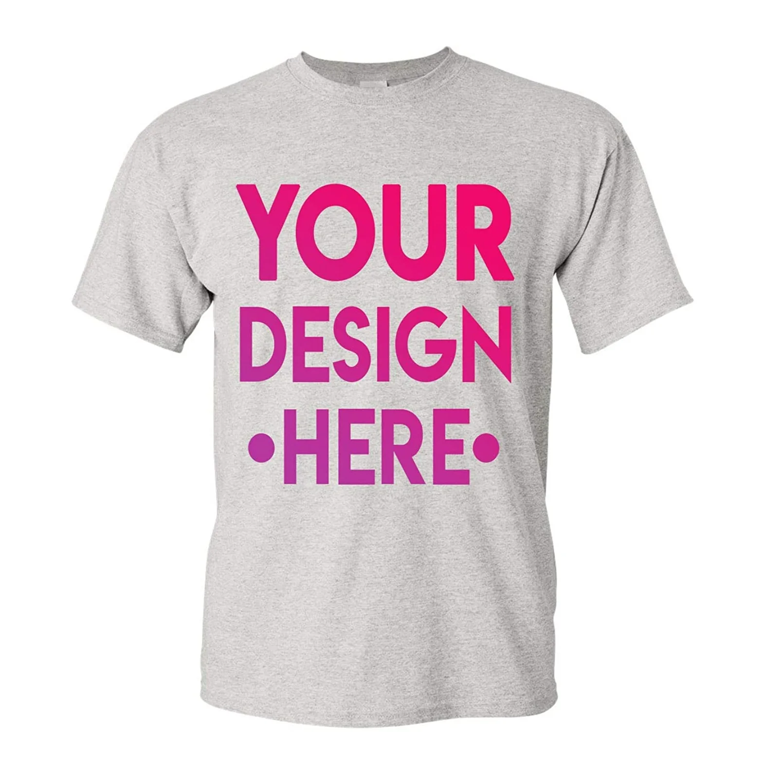 Low Price Factory Sale Comfort Fabric Casual Cotton Jersey Round Neck Short Sleeve T-Shirts With High Density From Bangladesh