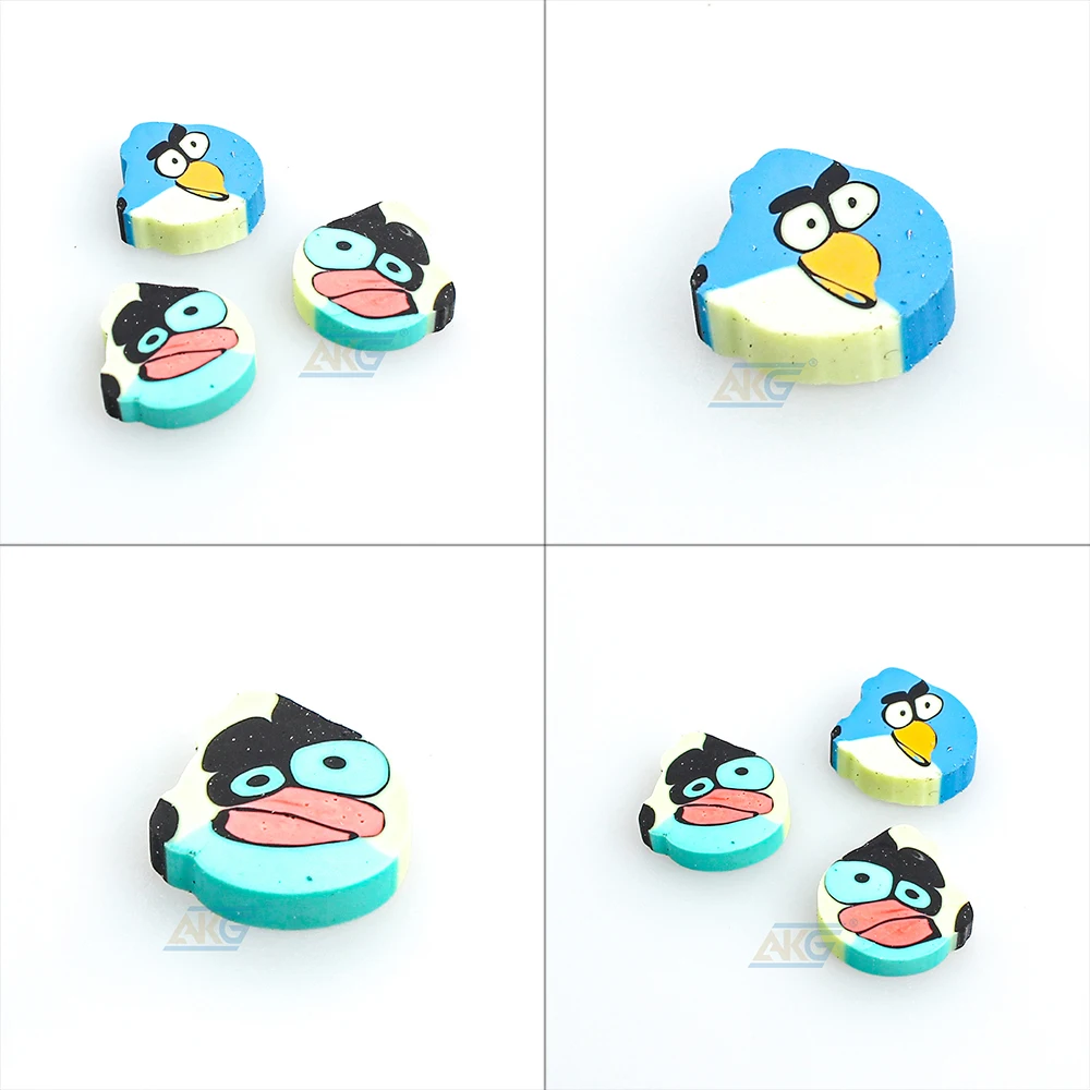 Pencil Eraser Ang-Ry Bird Promotional Eraser For Student