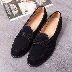 Роскошные вечерние мужские мокасины ручной работы Свадебная и мужская обувь для курения