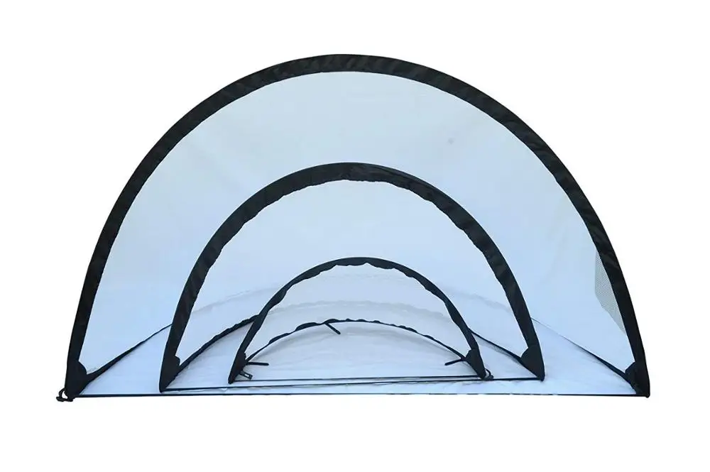 
Pepup Mini Football Foldable Goal Pop Up Set Quick Set up Football Gate Indoor & Outdoor Play Soccer Training Large 180x110 cms. 