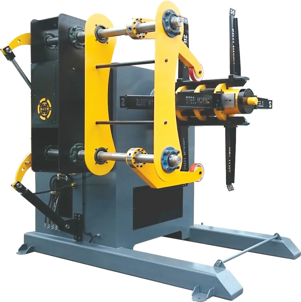 
 De-Coiler, пресс для подачи  
