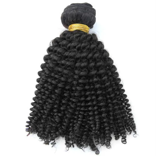 Kinky Curly Human Hair Extension Machine weft Hair extensions 100%original Human Hair Bundles Virgin cuticle alignedHair