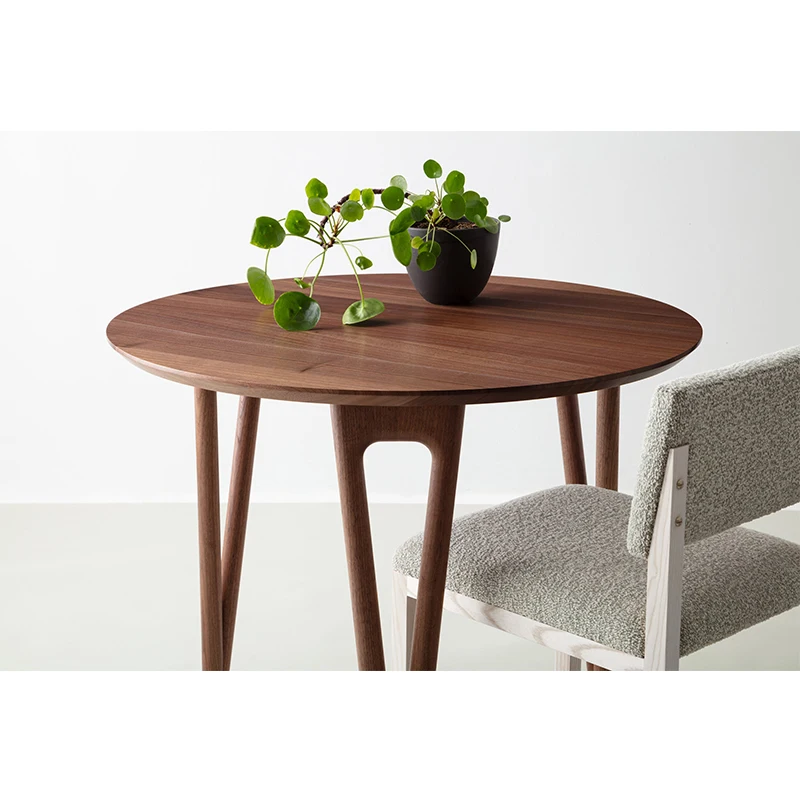 Hair Pin Side Table Walnut or oak Make of Walnut or oak Suitable for Living Room Sofa Side Bedroom