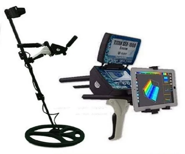 OFFER FOR GTITAN GER 1000 - 5 SYSTEMS - Underground Gold Metals and Treasure Detector- Professional Long Range Metal Detector