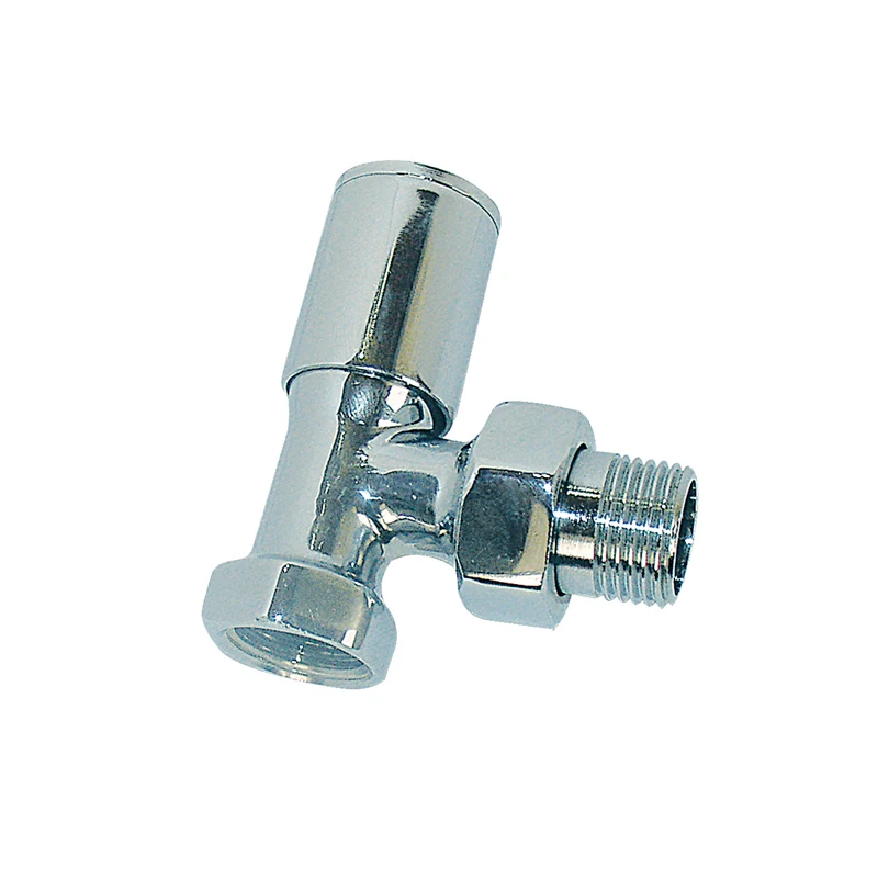 
Brass angle nickel plated radiator valve 