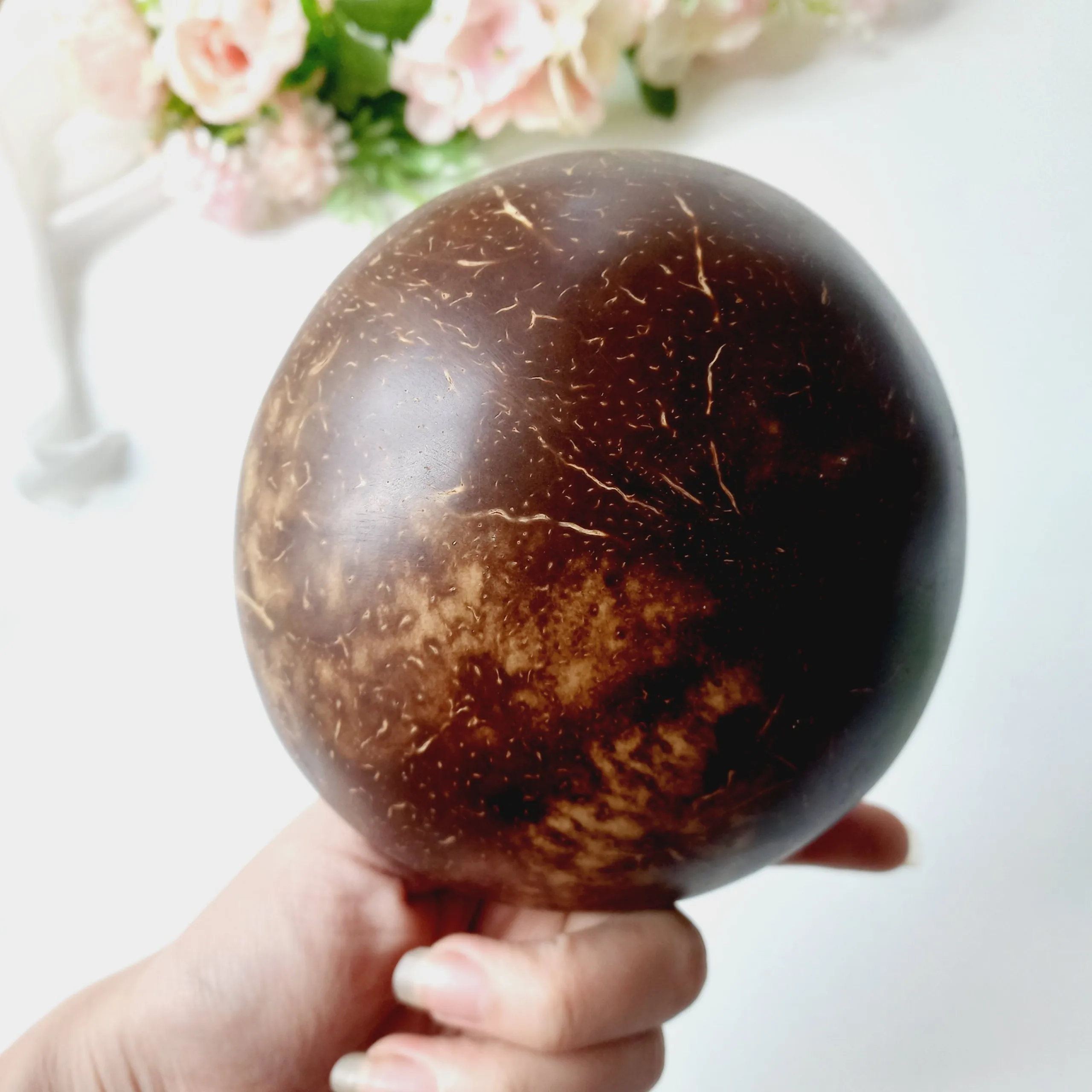 Colorful Lacquered Coconut Bowl Customized Logo High Quality Polished Eco Friendly Long Lasting Cheap Price Vietnam