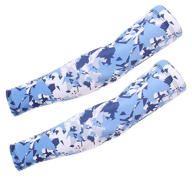 Nylon Elastic Slip Fake Tattoo Sleeve Body Arm Outdoor Riding Fishing Sunscreen Arm Sleeve Sportswear Outerwear For Unisex