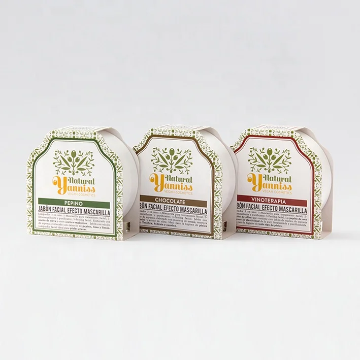 Заказной дизайн чувство белая бумажная коробка Роскошная Бумажная Коробка для мыла