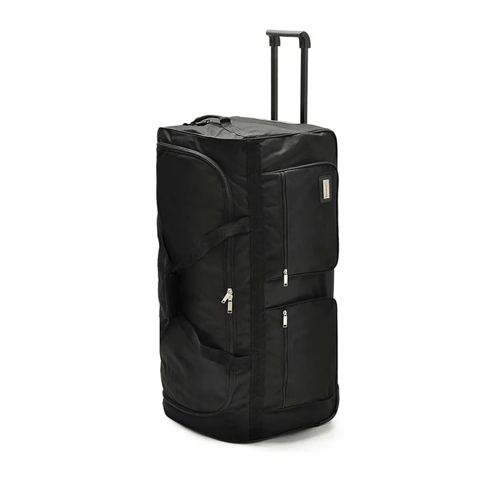 Custom Printing shockproof luggage Rolling bag wheel travel bag