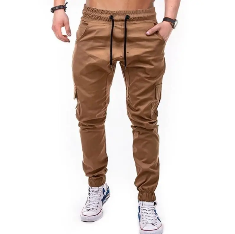 
New Men Cargo Trouser Fully Customized Plus Size Men Cargo Trouser Polyester / Cotton Pencil Pants Moto & Biker Skinny WASHED 