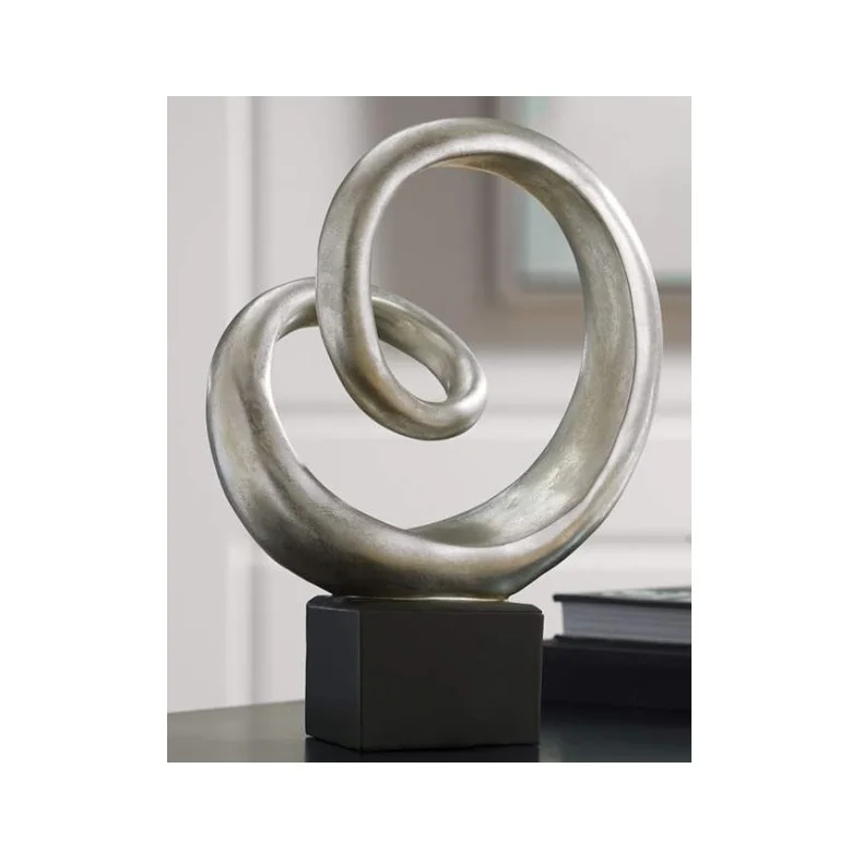 Fancy Designer Round Shape Aluminium Latest Stylish Modern Decorating Unique Stylish Antique Wholesale Design Modern Sculpture