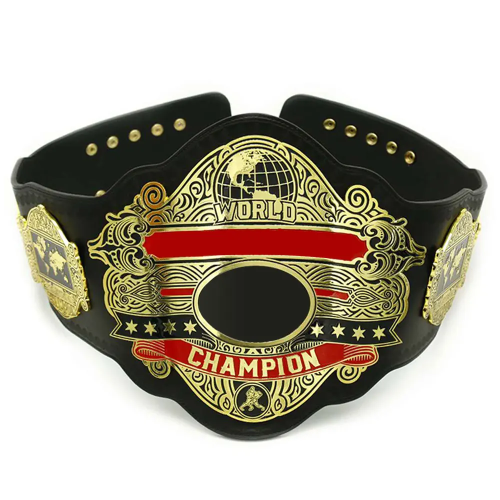 Championship Belt Blank Sublimated Buckle Leather Judo Boxing Wrestling Championship Belt In Cheap Price