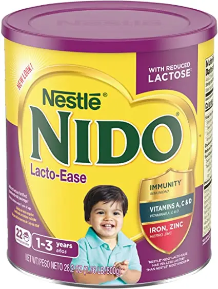  Молочный порошок Nestle Nido 400 г/900 г/1800 г/2500