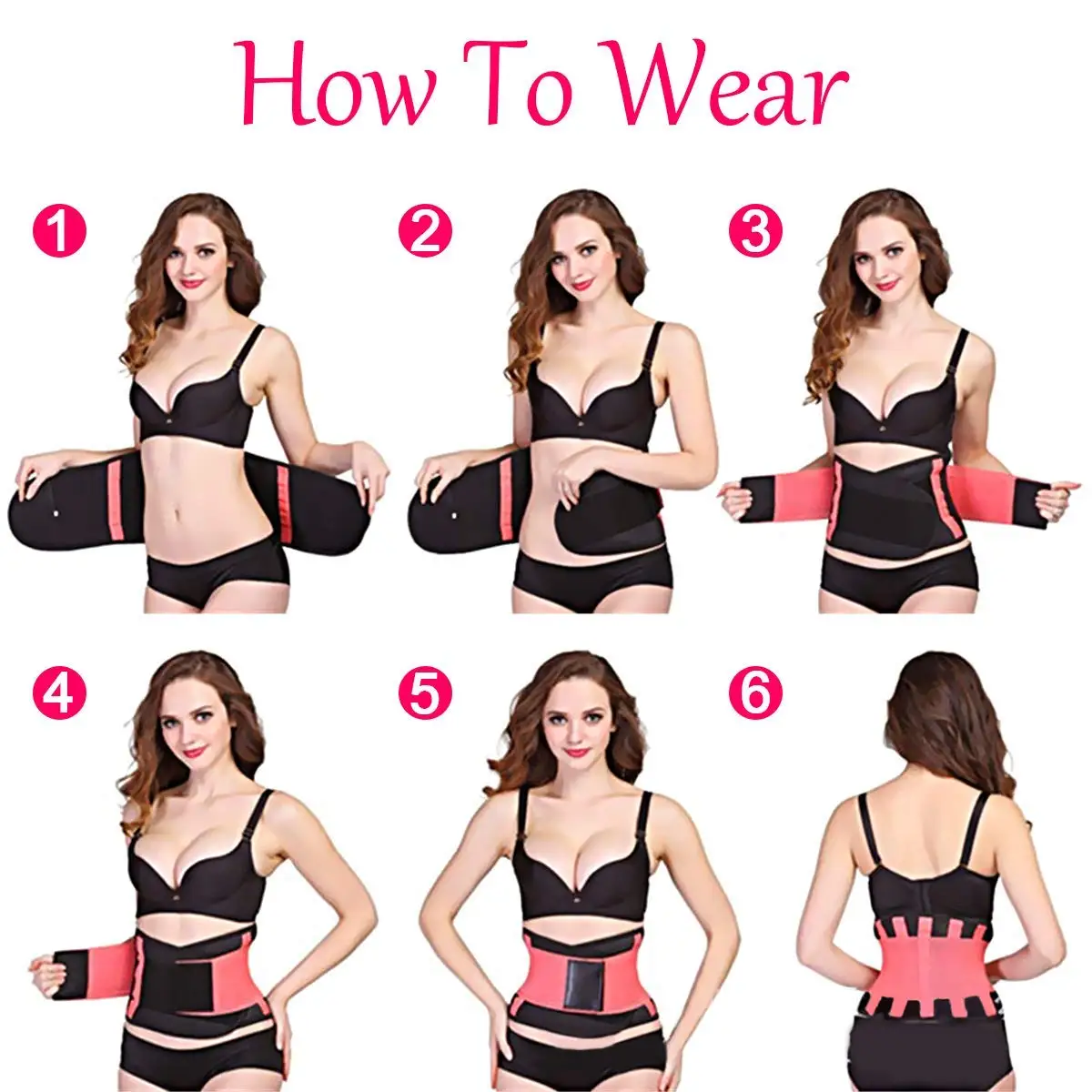 Comfortable Sticky Strip Women and Men Waist Trimmer Belt Waist Shaping Support Belt Slimming Shaping Waist Wrap Band