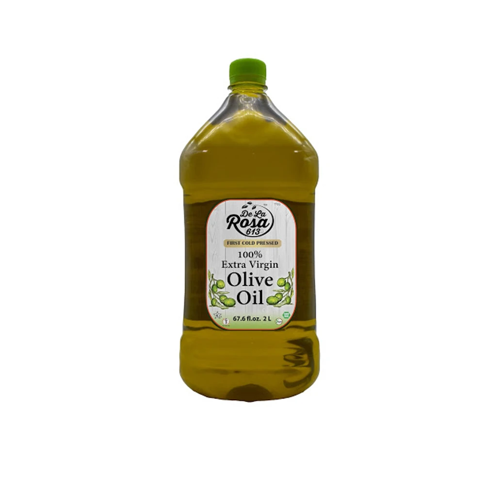 De La Rosa Kosher Extra Virgin Olive Oil 2 litre obtained from the First Cold Pressing of Olives