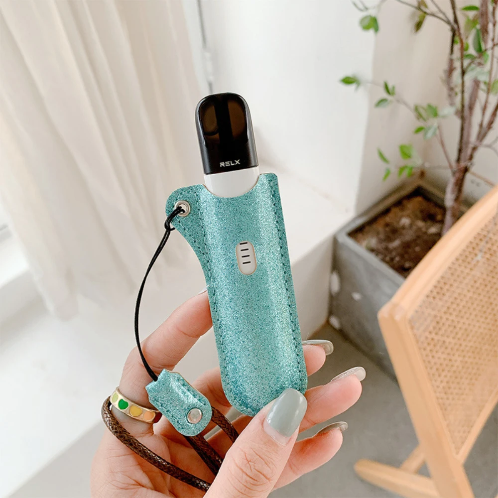 Пылезащитный цветной шнурок для цепочки электронной сигареты для вейпа с кожаным чехлом