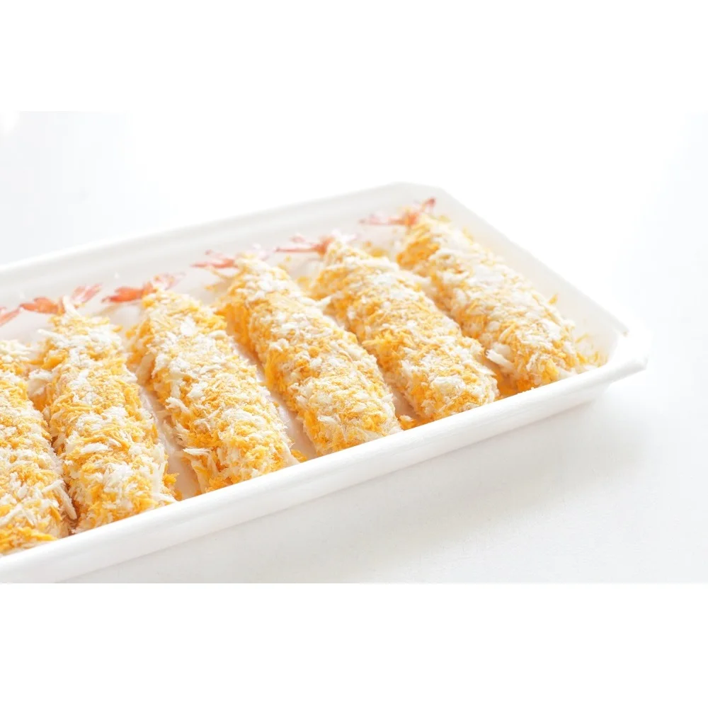 Глубокая обработка жарки четкие вкусные качественные свежие ингредиенты вакуумный пакет замороженные креветки Vannamei жареные Ebi фри